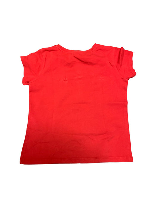 A Red Short Sleeve T Shirts from Emporio Armani in size 6T for neutral. (Back View)
