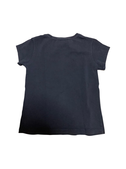 A Navy Short Sleeve T Shirts from Emporio Armani in size 6T for neutral. (Back View)