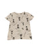 A White Short Sleeve T Shirts from Le Coq Sportif in size 5T for boy. (Back View)
