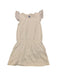 A White Sleeveless Dresses from Le Coq Sportif in size 6T for girl. (Back View)