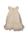 A White Sleeveless Dresses from Nicholas & Bears in size 6T for girl. (Back View)