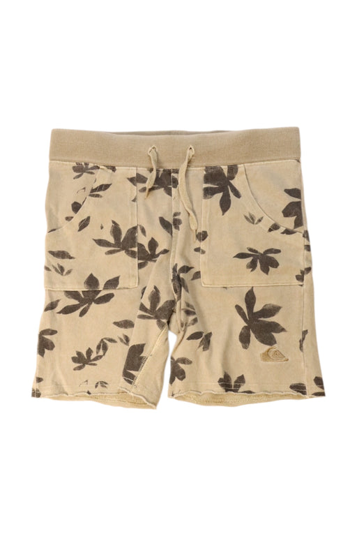 A Beige Shorts from Quiksilver in size 7Y for boy. (Front View)