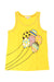 A Yellow Sleeveless T Shirts from Little Marc Jacobs in size 6T for girl. (Front View)