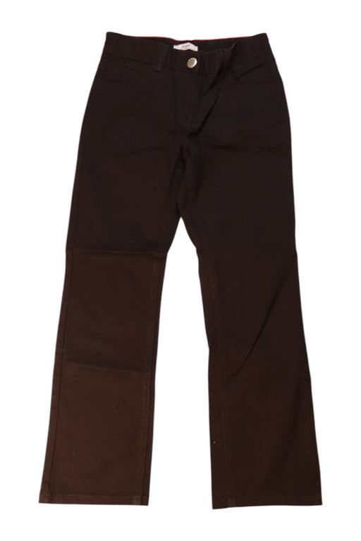 A Black Casual Pants from Jacadi in size 8Y for girl. (Front View)