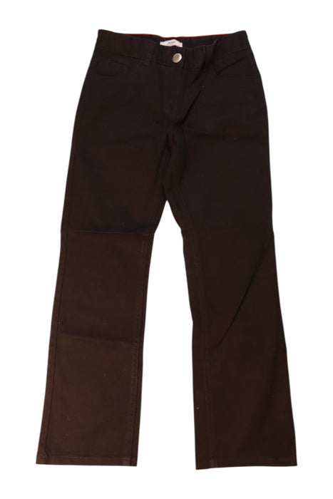 A Black Casual Pants from Jacadi in size 8Y for girl. (Front View)