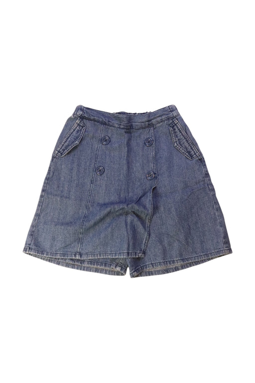 A Blue Shorts from BEAMS in size 7Y for girl. (Front View)