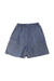 A Blue Shorts from BEAMS in size 7Y for girl. (Back View)