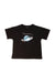 A Black Short Sleeve T Shirts from Global  Work in size 5T for girl. (Front View)