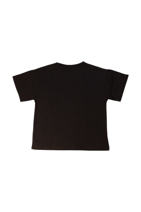 A Black Short Sleeve T Shirts from Global  Work in size 5T for girl. (Back View)