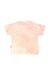 A Peach Short Sleeve T Shirts from Global  Work in size 5T for girl. (Back View)