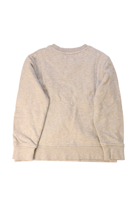 A Grey Crewneck Sweatshirts from XLARGE Kids in size 5T for neutral. (Back View)