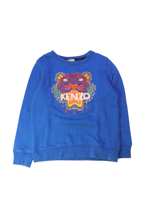 A Blue Sweatshirts from Kenzo in size 8Y for neutral. (Front View)