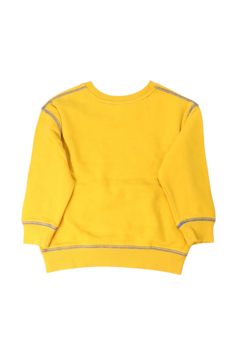 A Yellow Sweatshirts from Little Marc Jacobs in size 4T for neutral. (Back View)
