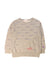 A Grey Crewneck Sweatshirts from Champion in size 4T for girl. (Front View)