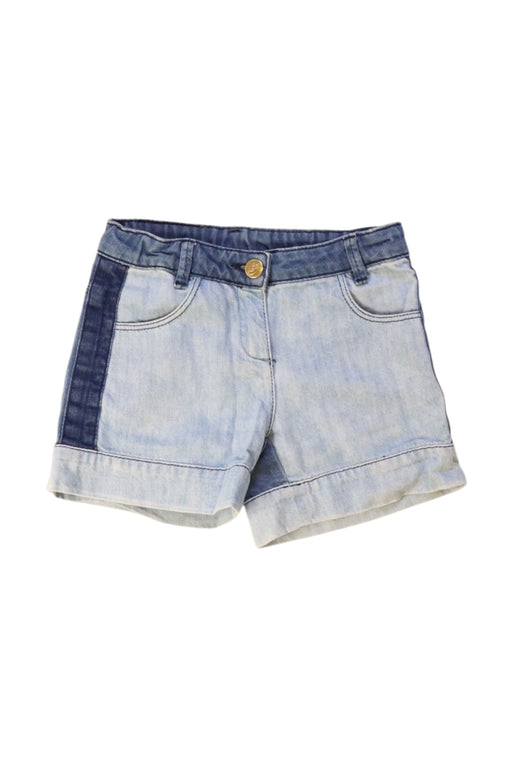 A Blue Shorts from Little Marc Jacobs in size 6T for girl. (Front View)