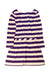 A Purple Long Sleeve Dresses from Polo Ralph Lauren in size 5T for girl. (Back View)