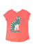 A Pink Short Sleeve T Shirts from Little Marc Jacobs in size 6T for girl. (Front View)