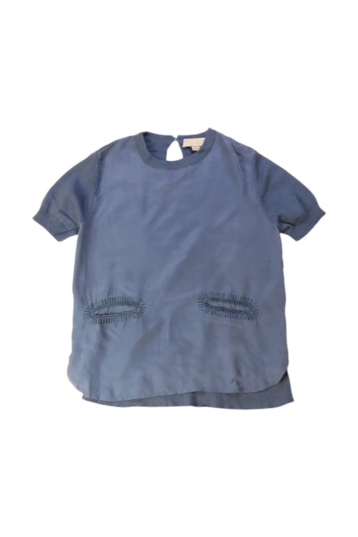 A Blue Short Sleeve Tops from Stella McCartney in size 6T for girl. (Front View)