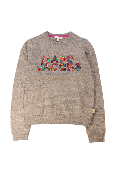 A Grey Sweatshirts from Little Marc Jacobs in size 10Y for girl. (Front View)