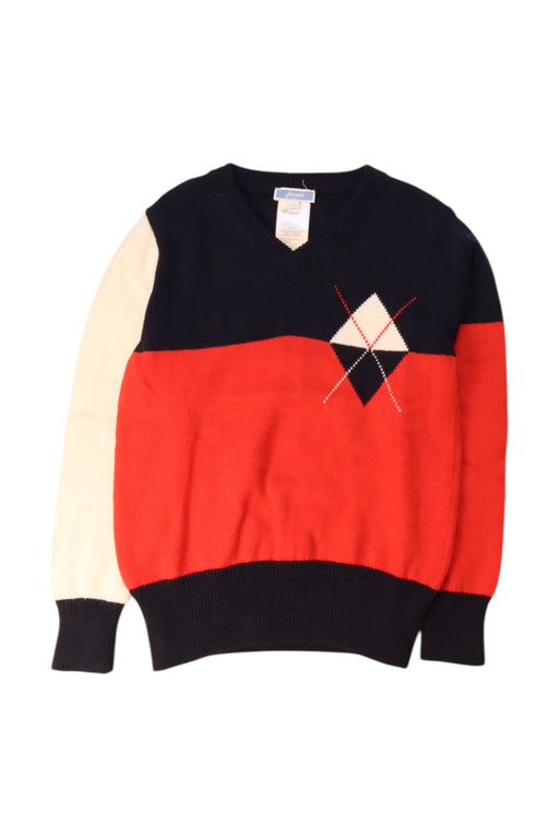 A Multicolour Knit Sweaters from Jacadi in size 6T for boy. (Front View)