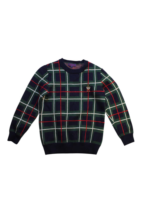 A Multicolour Crewneck Sweatshirts from Nicholas & Bears in size 6T for boy. (Front View)