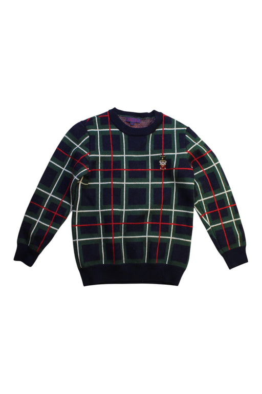 A Multicolour Crewneck Sweatshirts from Nicholas & Bears in size 6T for boy. (Front View)