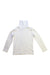 A White Long Sleeve Tops from Bonpoint in size 4T for neutral. (Front View)