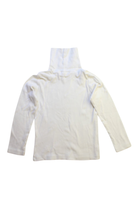 A White Long Sleeve Tops from Bonpoint in size 4T for neutral. (Back View)