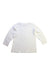 A White Long Sleeve T Shirts from Mides in size 5T for boy. (Back View)