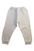 A White Sweatpants from Mides in size 5T for boy. (Front View)