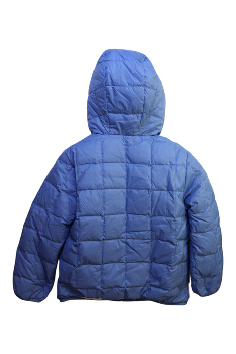 A Blue Puffer/Quilted Coats & Outerwear from Petit Bateau in size 5T for boy. (Back View)