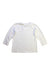 A White Long Sleeve T Shirts from Mides in size 5T for boy. (Front View)
