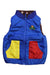 A Multicolour Outerwear Vests from Hot Biscuits Mikihouse in size 4T for boy. (Front View)