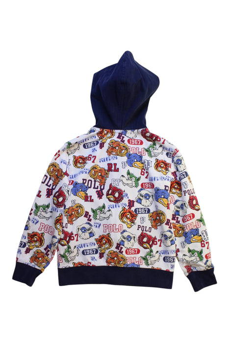 A Multicolour Hooded Sweatshirts from Polo Ralph Lauren in size 5T for boy. (Back View)