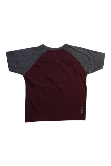 A Burgundy Short Sleeve T Shirts from Garb Inc in size 2T for boy. (Back View)