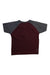 A Burgundy Short Sleeve T Shirts from Garb Inc in size 2T for boy. (Back View)
