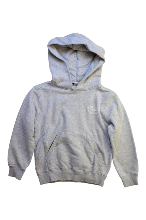 A Grey Hooded Sweatshirts from Bonpoint in size 6T for boy. (Front View)