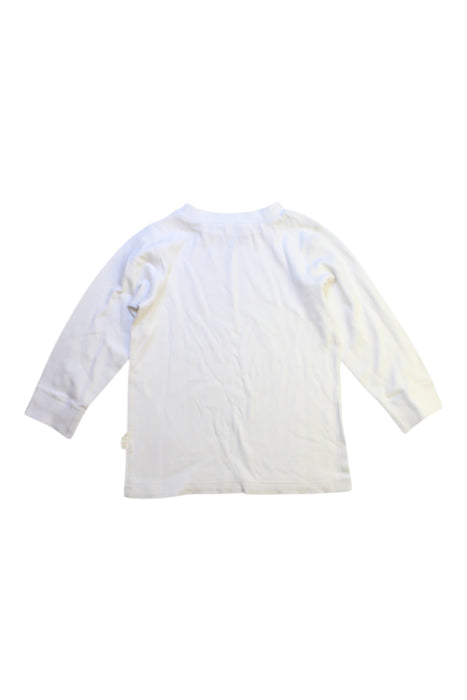 A White Long Sleeve Tops from Mides in size 5T for neutral. (Back View)