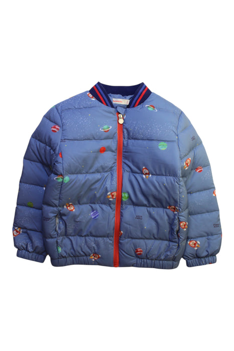 A Multicolour Puffer/Quilted Coats & Outerwear from Momonittu in size 6T for boy. (Front View)