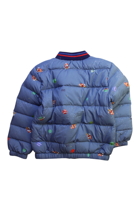 A Multicolour Puffer/Quilted Coats & Outerwear from Momonittu in size 6T for boy. (Back View)