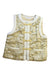 A Gold Dress Up Vests from Mides in size 3T for boy. (Front View)