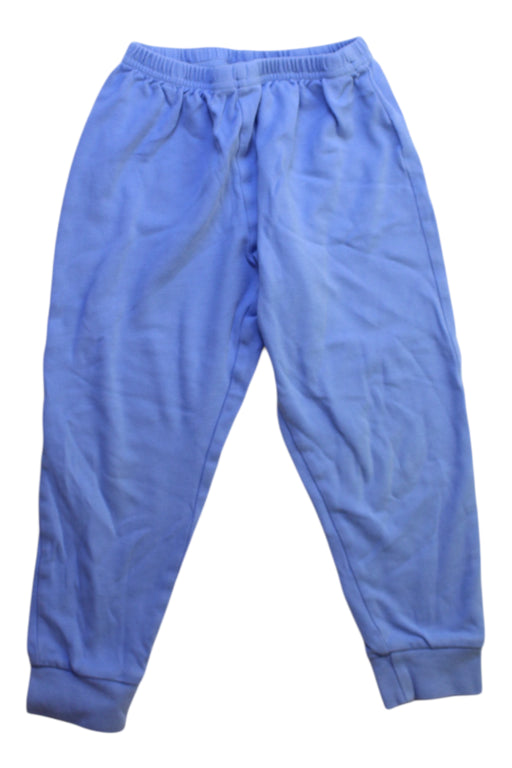 A Blue Sweatpants from Mides in size 5T for boy. (Front View)