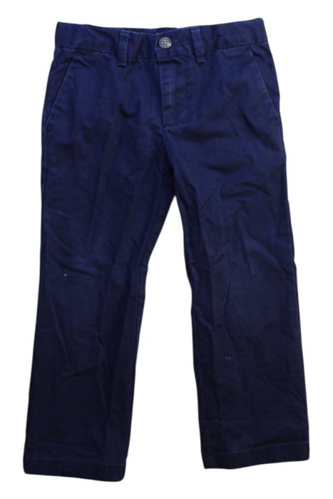 A Navy Casual Pants from Polo Ralph Lauren in size 3T for boy. (Front View)