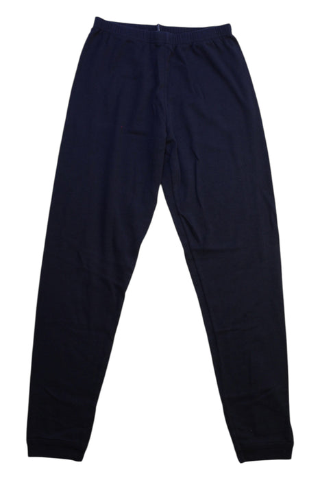 A Navy Leggings from Petit Bateau in size 10Y for girl. (Front View)