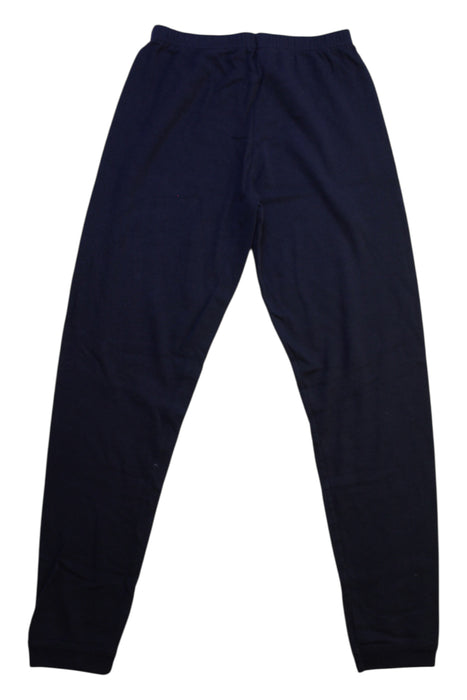 A Navy Leggings from Petit Bateau in size 10Y for girl. (Back View)