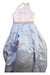 A Blue Sleeveless Dresses from Rare Editions in size 8Y for girl. (Front View)