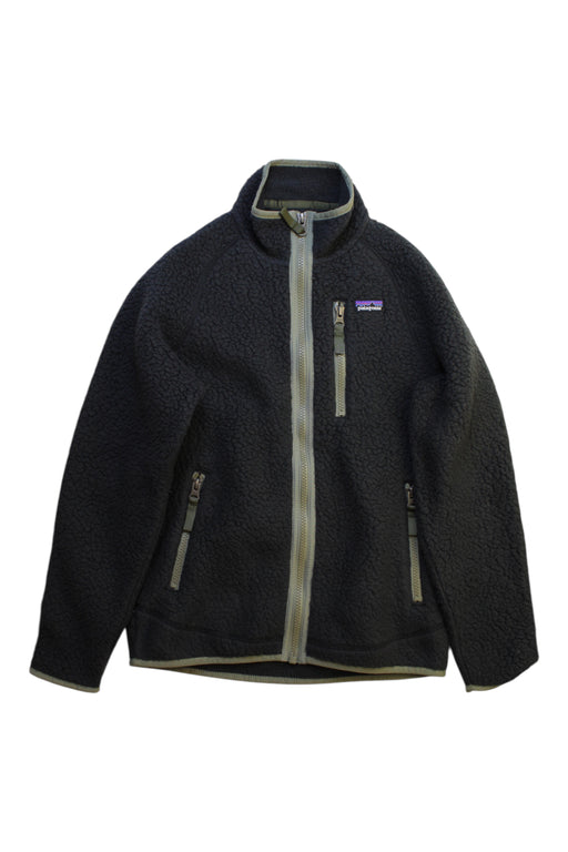 A Black Puffer/Quilted Coats & Outerwear from Patagonia in size 10Y for neutral. (Front View)