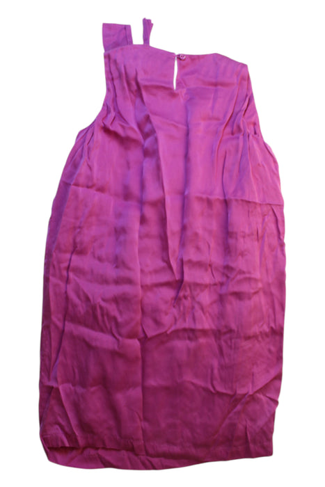 A Pink Sleeveless Dresses from Armani in size 10Y for girl. (Back View)