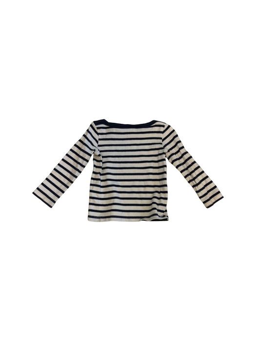 A Navy Long Sleeve Shirts from Petit Bateau in size 3T for neutral. (Back View)