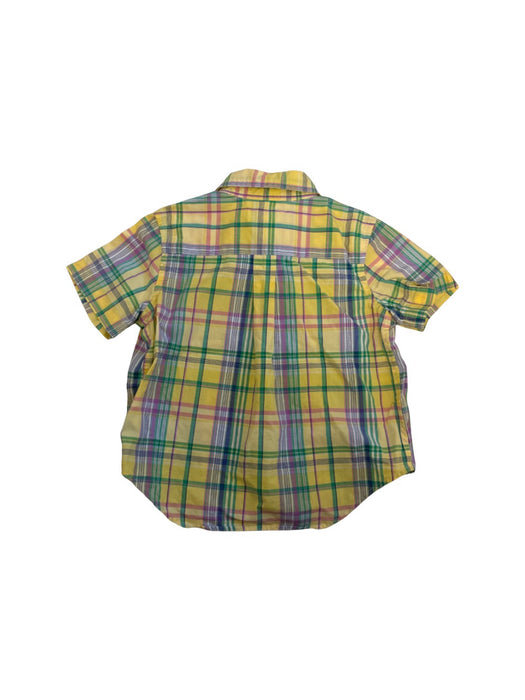 A Yellow Short Sleeve Shirts from Ralph Lauren in size 6-12M for boy. (Back View)